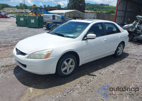 2005 Honda Accord 2.4 Ex z USA, uszkodzony, nr VIN 1HGCM55835A083410